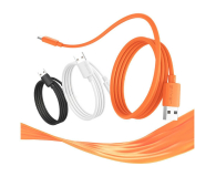 USAMS Kabel 3A Silicone Fast Charging USB-C pomarańczowy - 1569056 - zdjęcie 13
